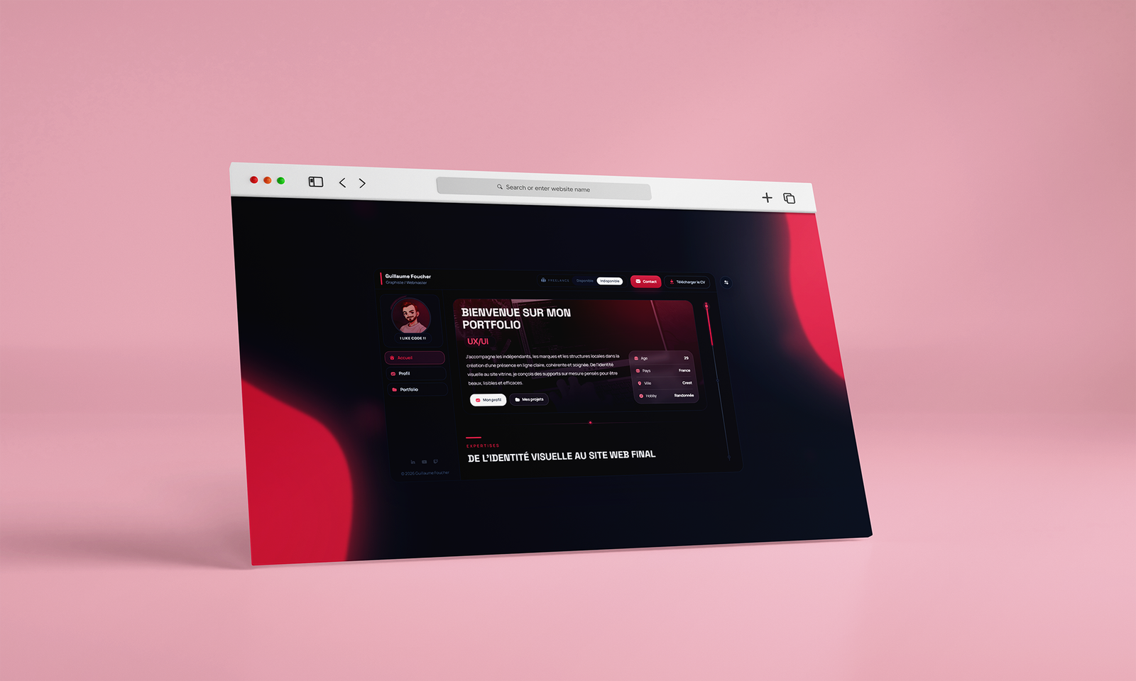 Projet Mon site internet V2