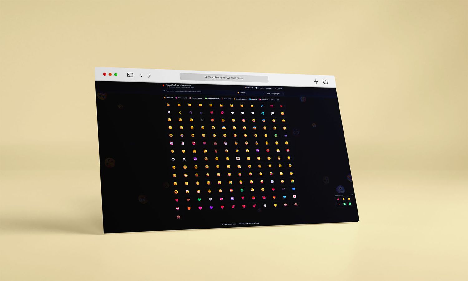 Projet Emoji Book